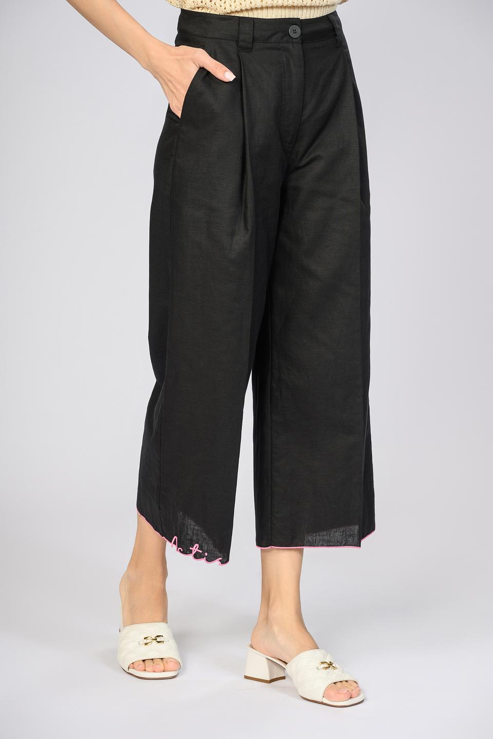 Брюки Twin Set Actitude черные