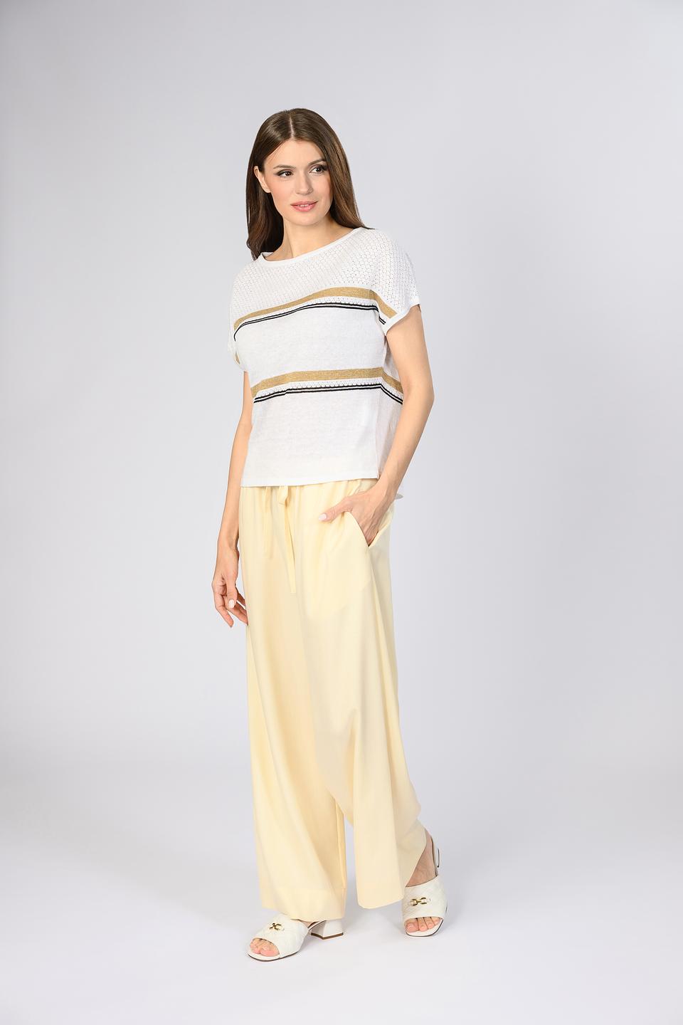 Брюки Shade палаццо бежевые