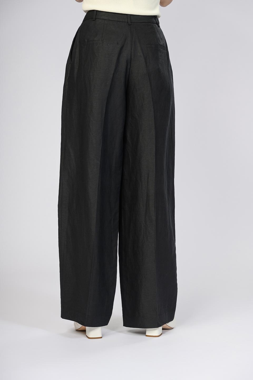 Брюки Emka широкие чёрные