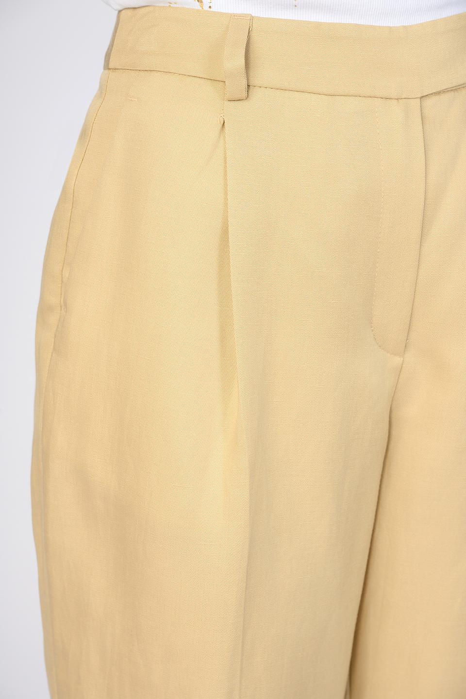 Брюки Emka жен. бежевые