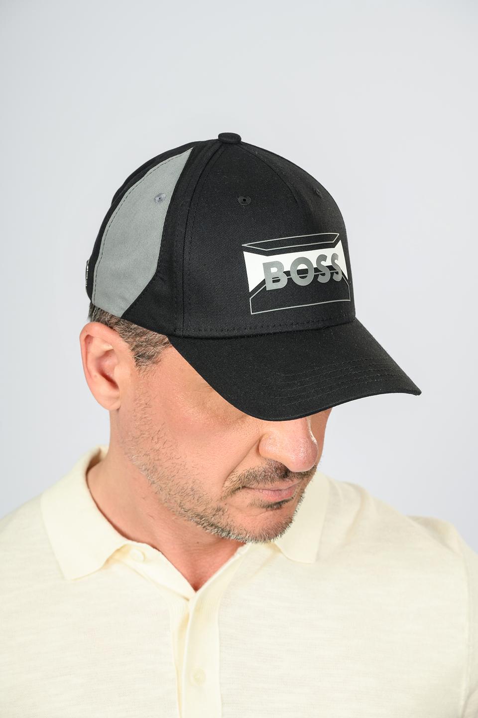 Бейсболка Boss Green чёрная