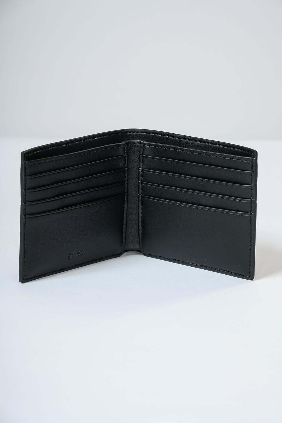 Кошелек Boss Black с полосками