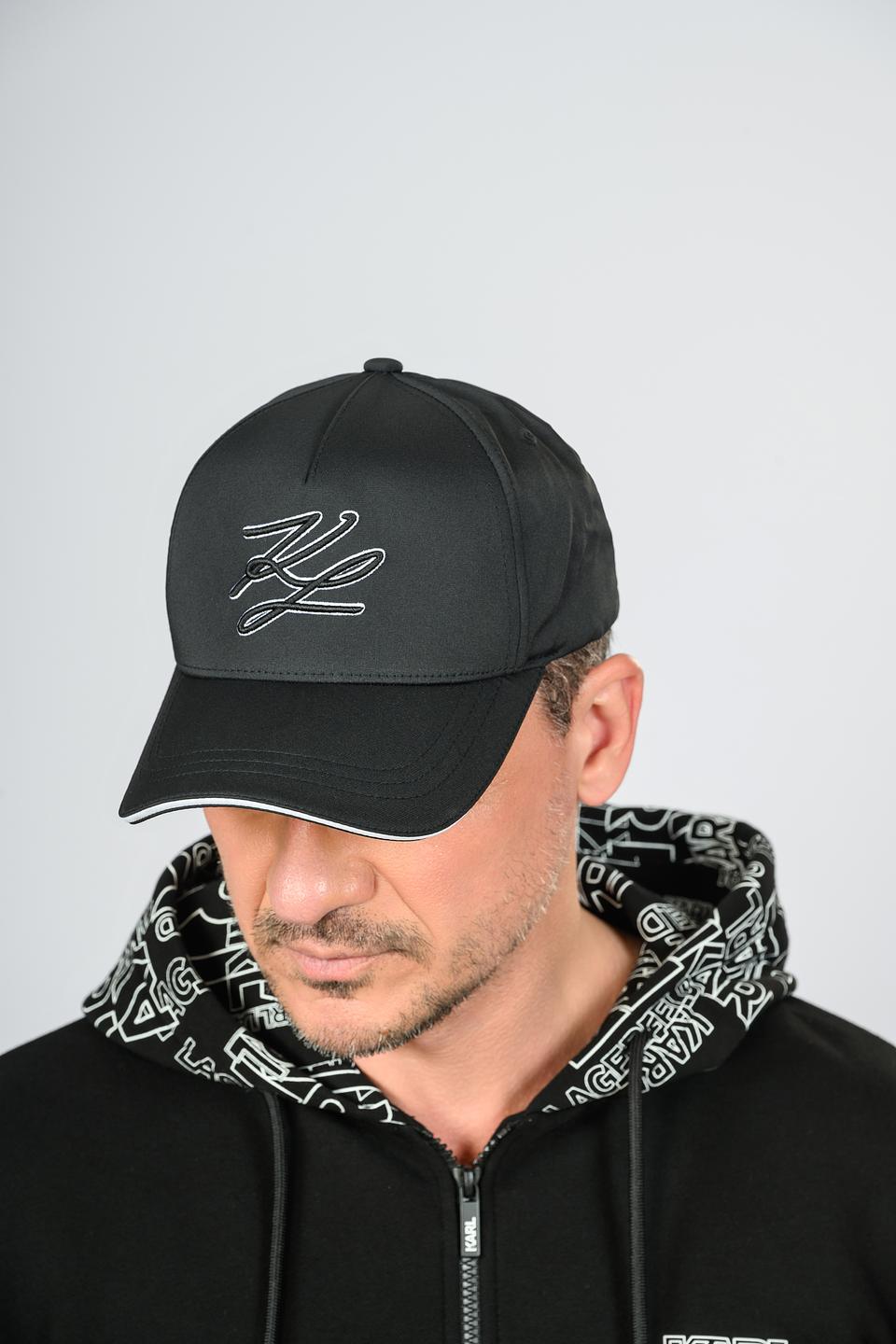 Бейсболка Karl Lagerfeld чёрная