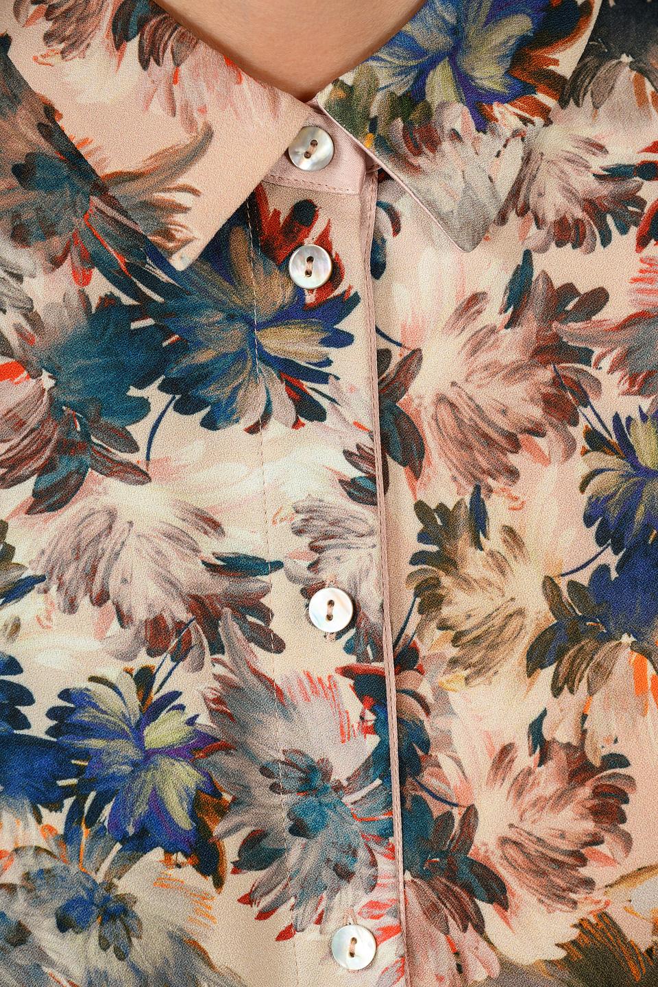 Блуза Giorgio Grati с цветочным принтом