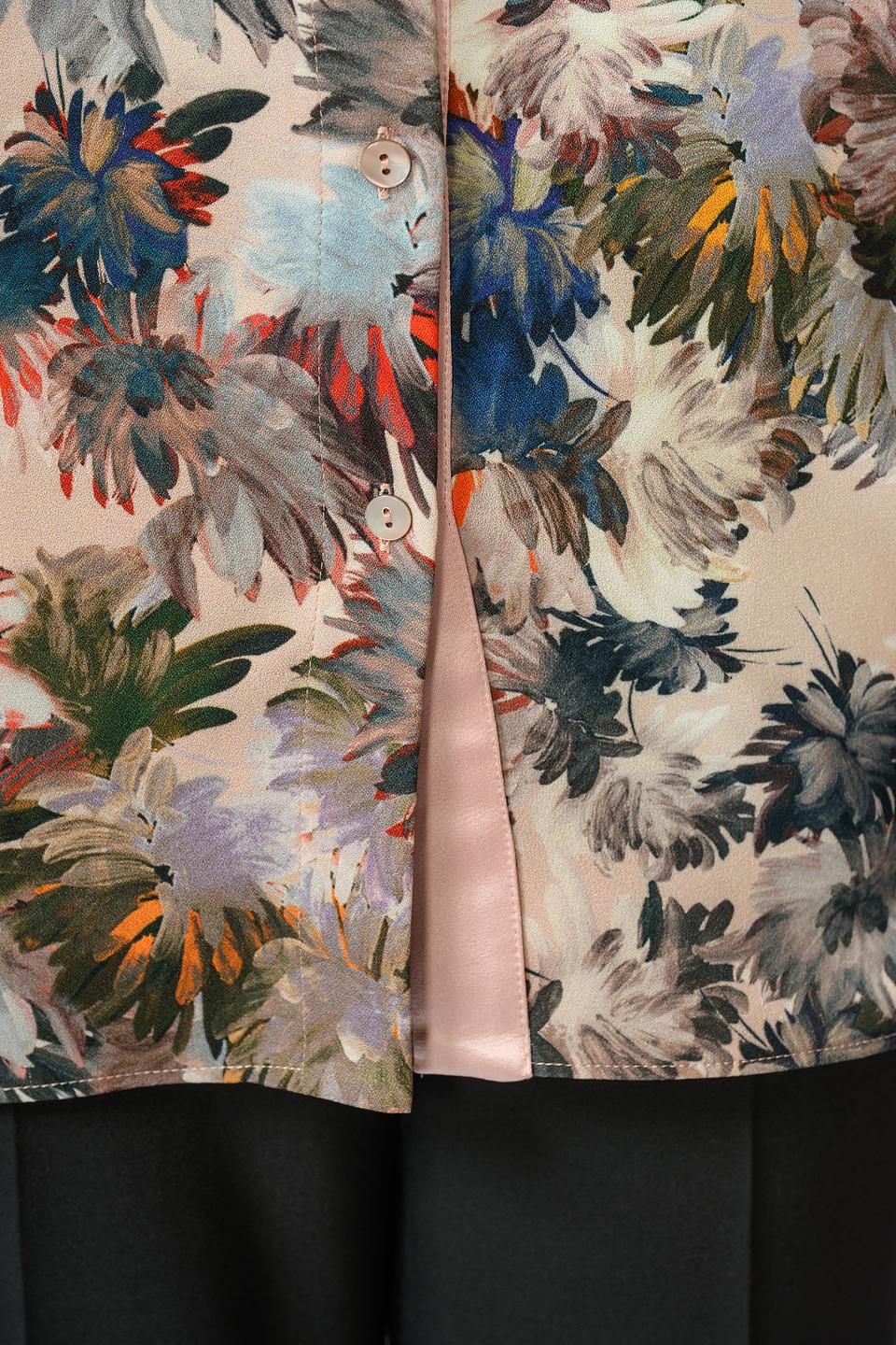 Блуза Giorgio Grati с цветочным принтом