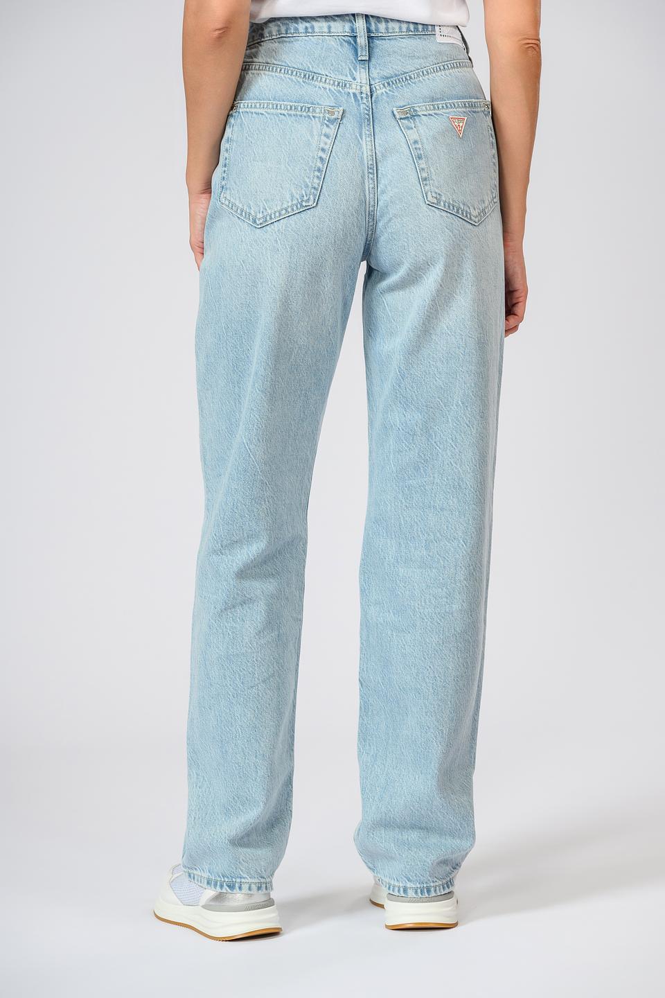 Брюки прямые Guess голубые