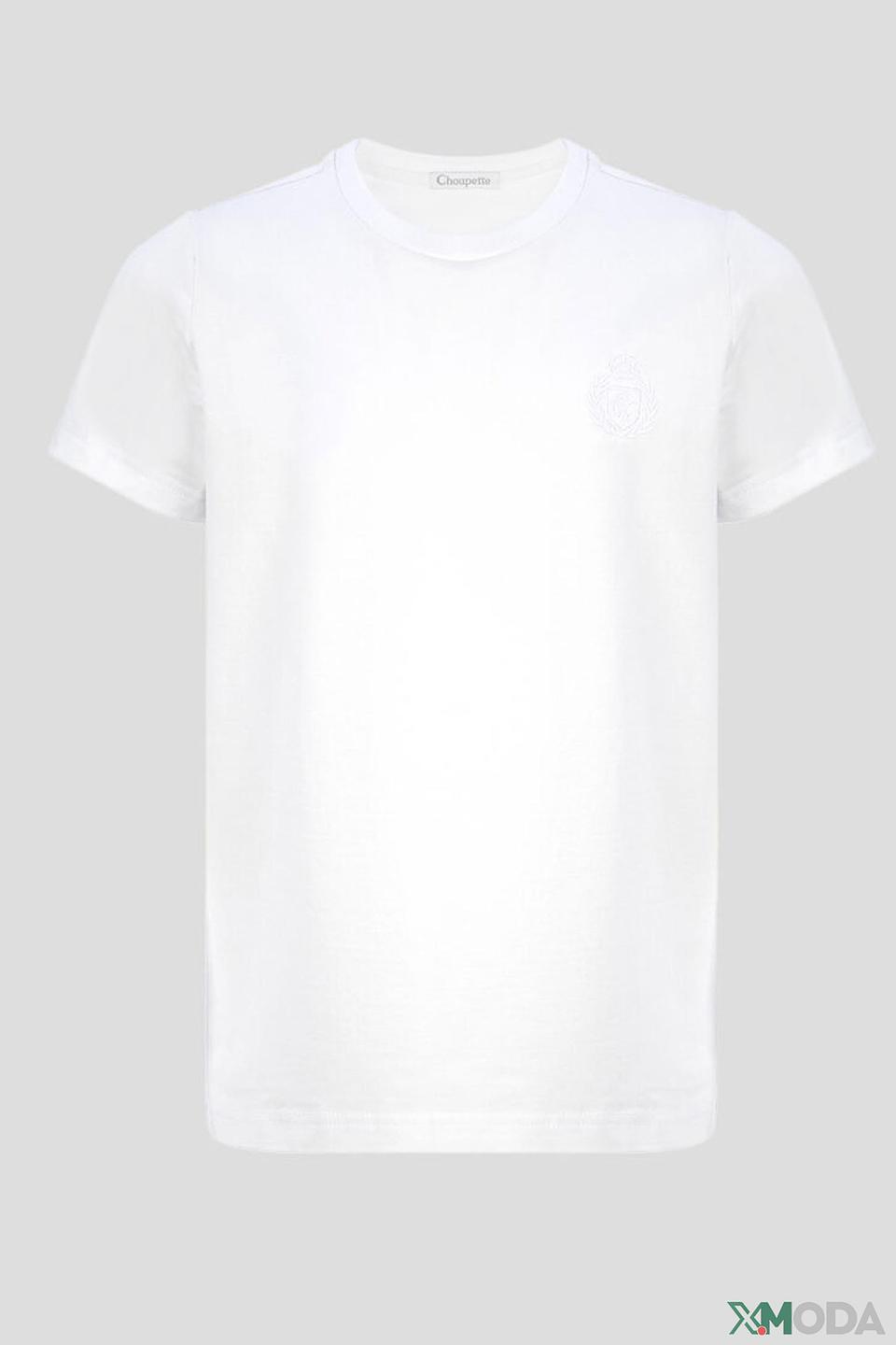 Белая футболка Choupette для мальчика и девочки