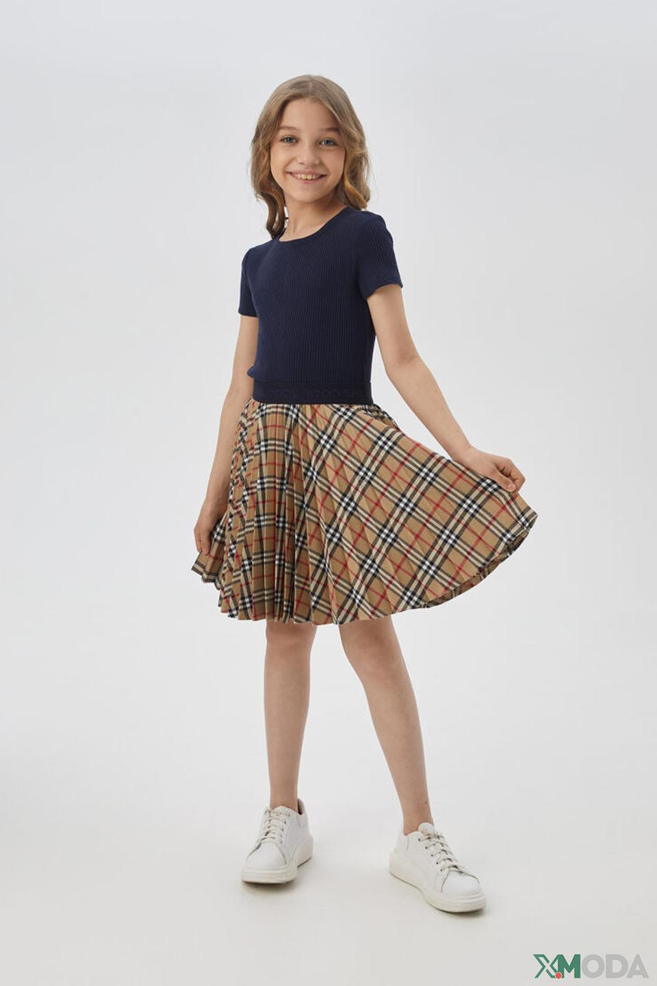 Юбка Choupette дев. в клетку