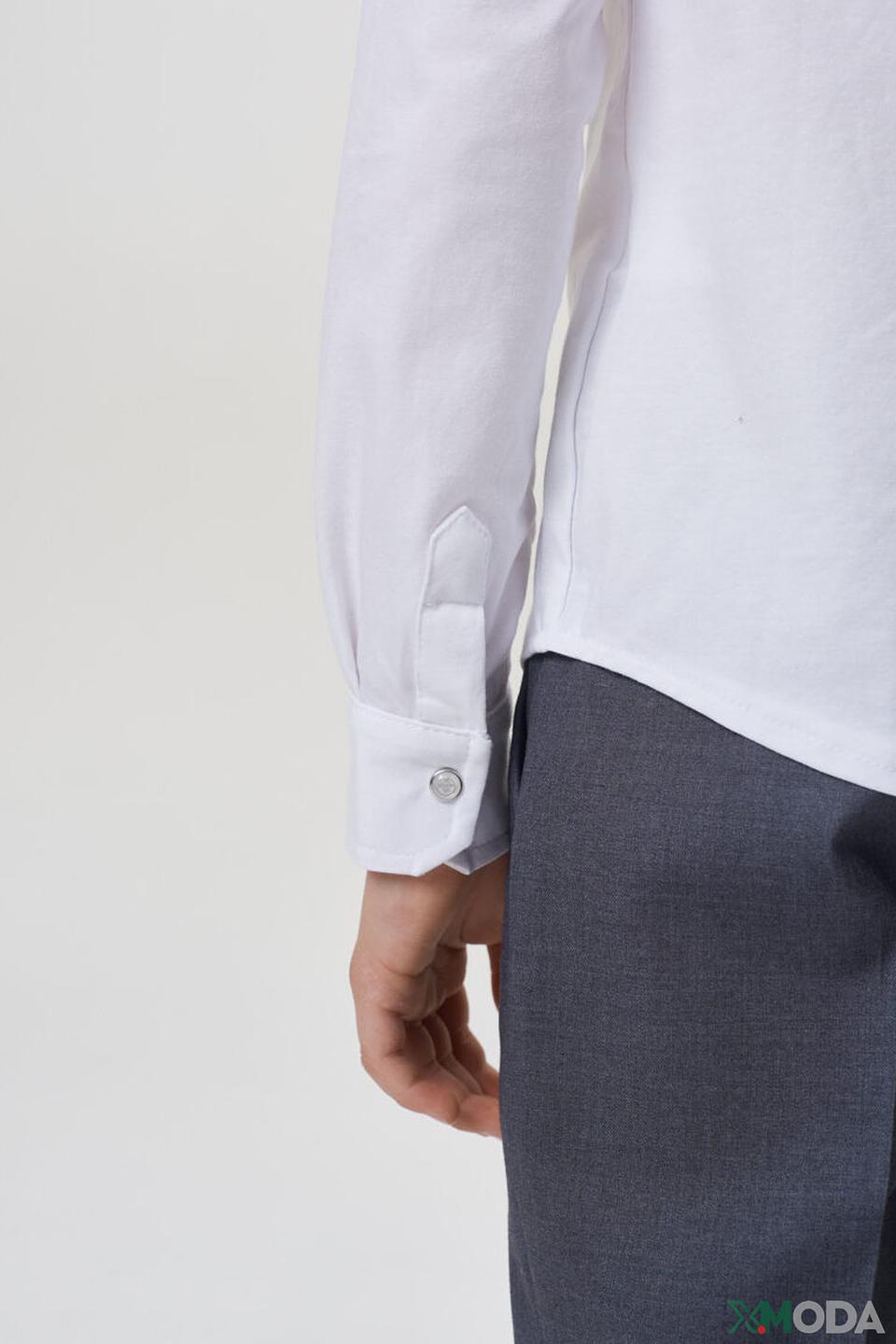 Белая рубашка Choupette для мальчика с вышивкой