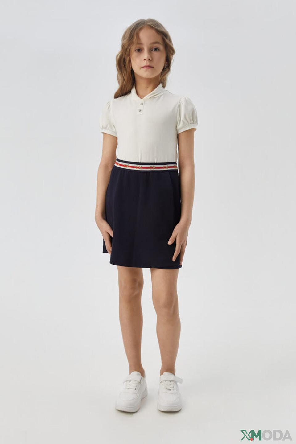 Поло Choupette дев. экрю с рукавами-фонариками