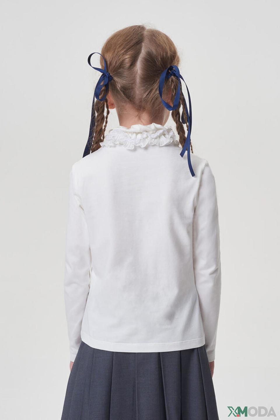 Джемпер Choupette дев. с воротником-рюш