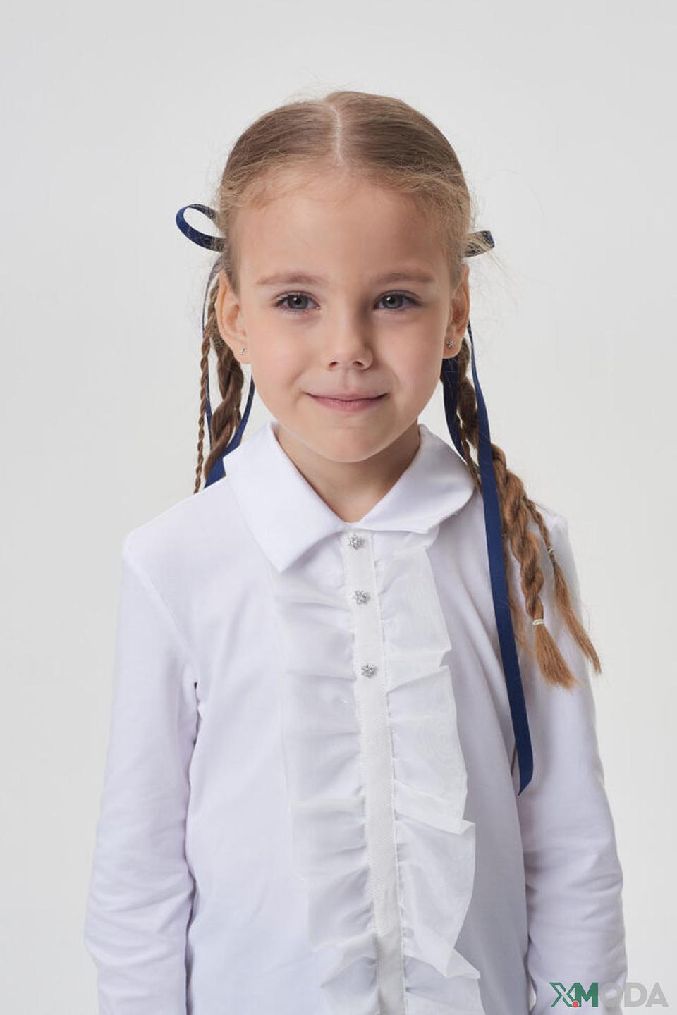 Блуза Choupette дев. с воротником