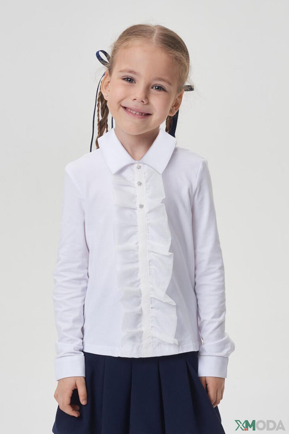 Блуза Choupette дев. с воротником