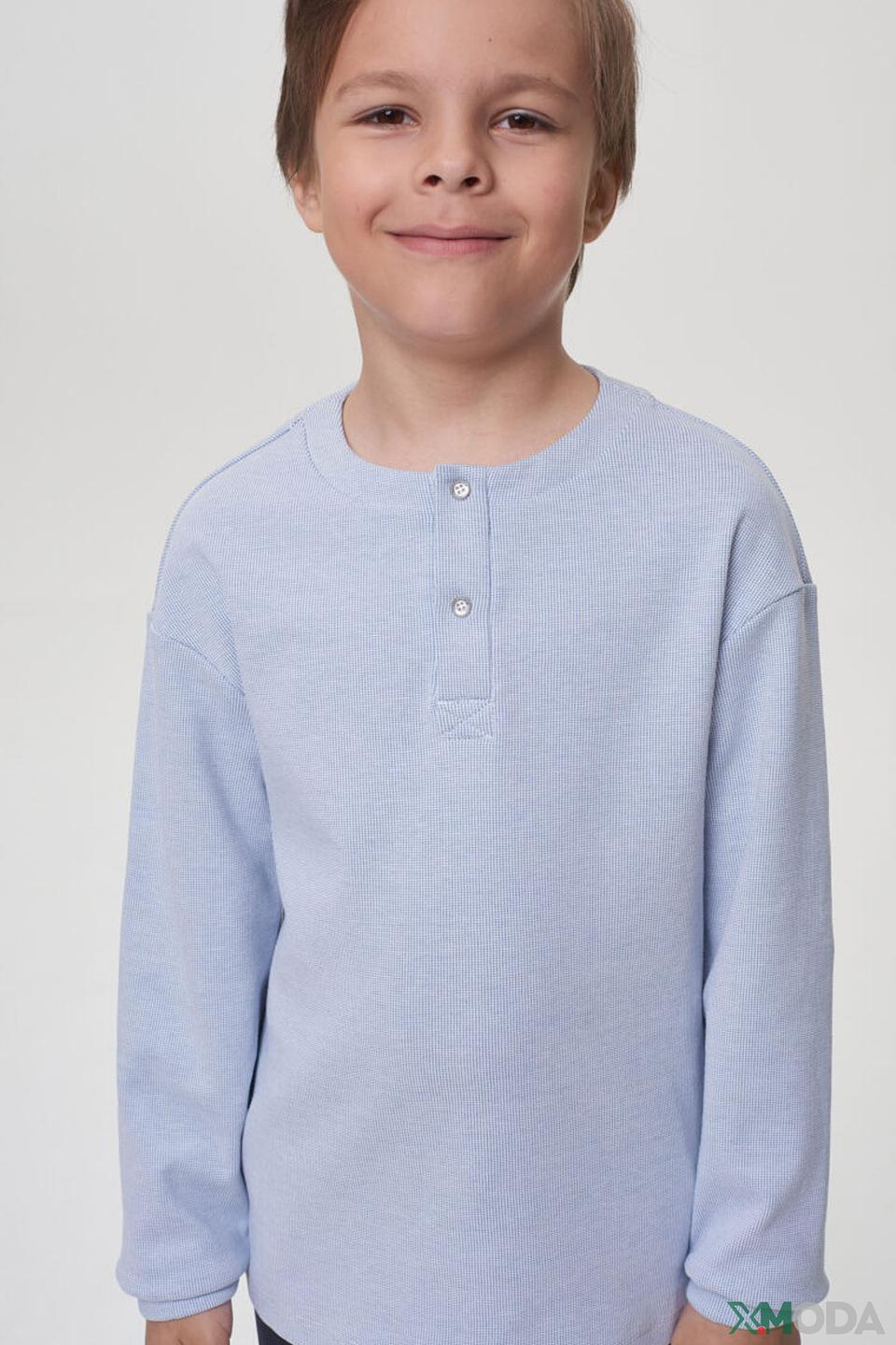 Футболка Choupette с планкой голубая