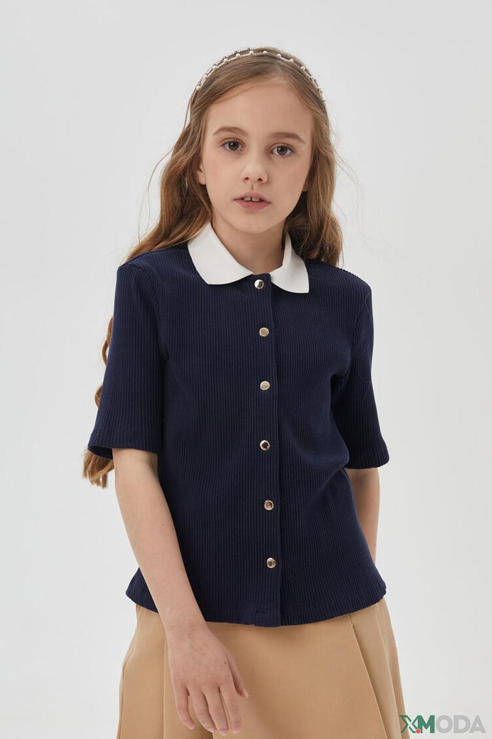 Блуза Choupette дев. с воротником