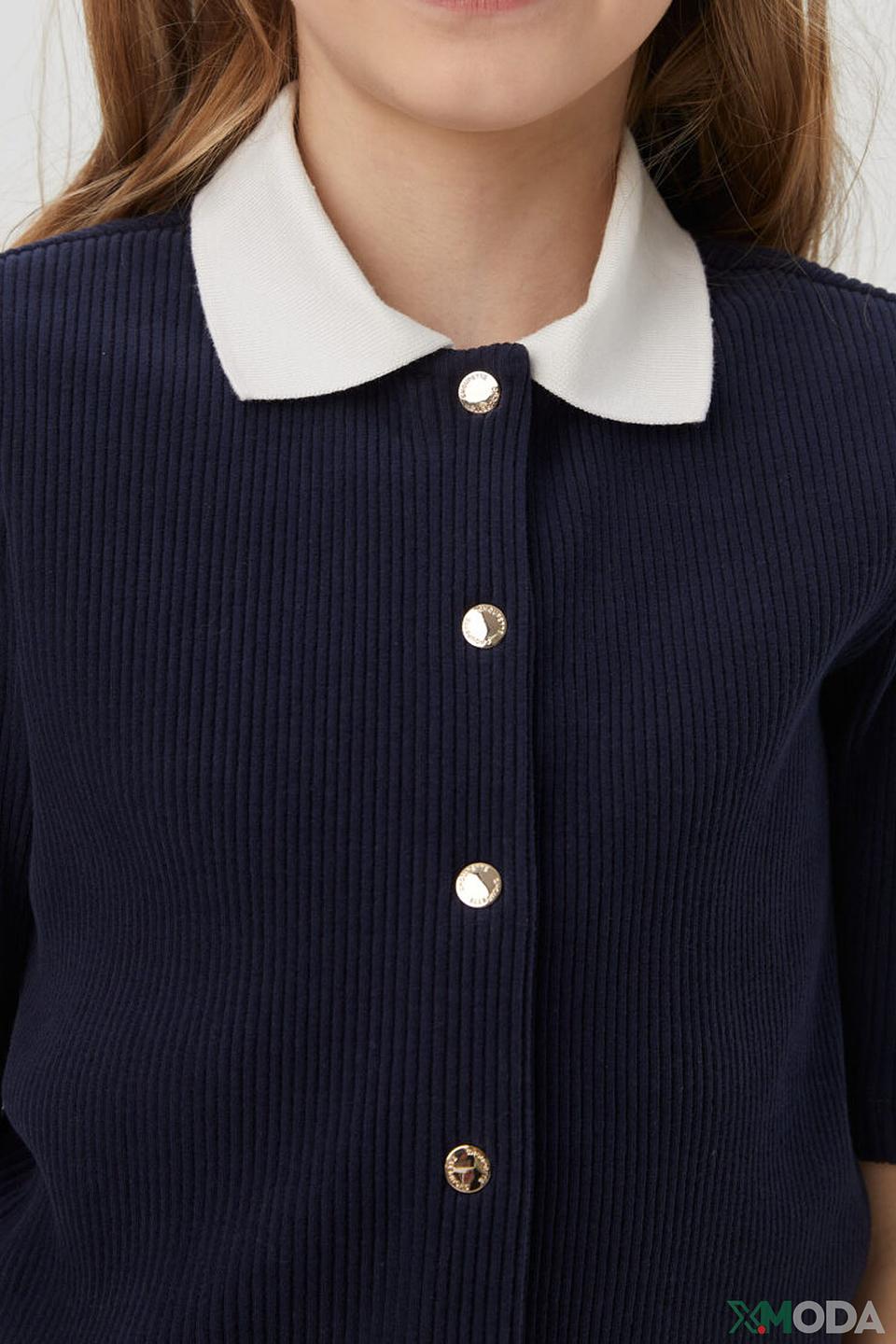 Блуза Choupette дев. с воротником