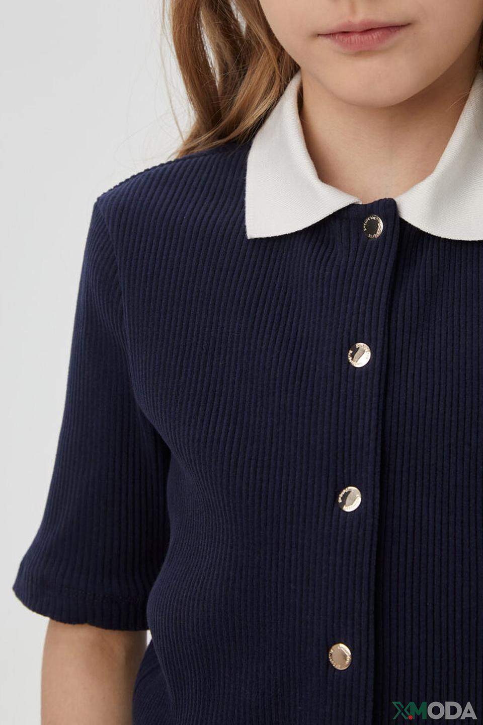 Блуза Choupette дев. с воротником