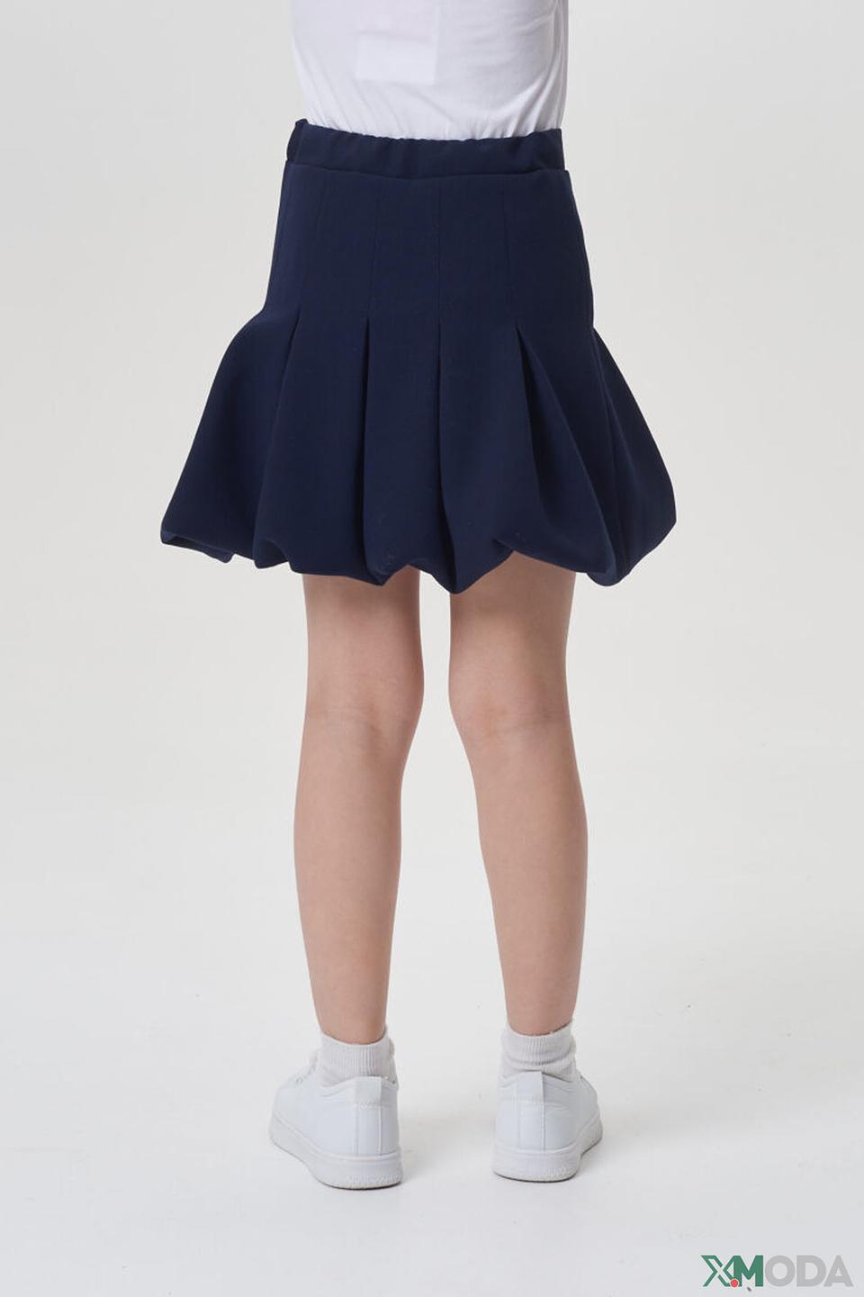 Юбка Choupette дев. синяя со складками