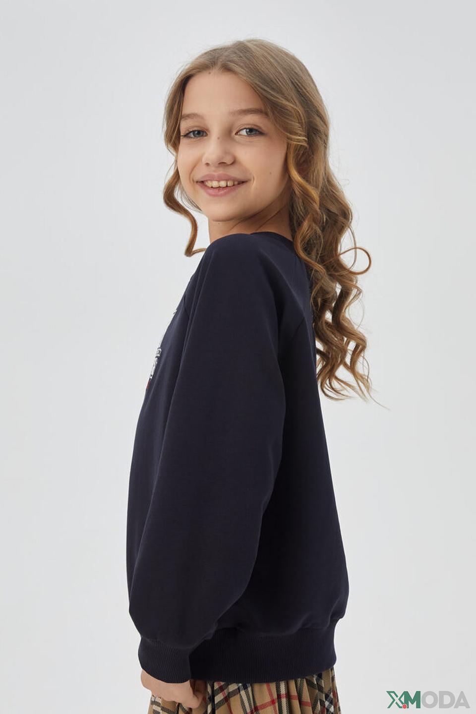 Пуловер Choupette дев. с воротником