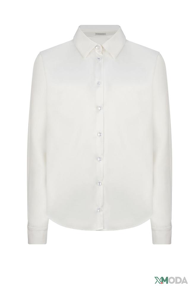 Блуза Choupette дев. классическая белая