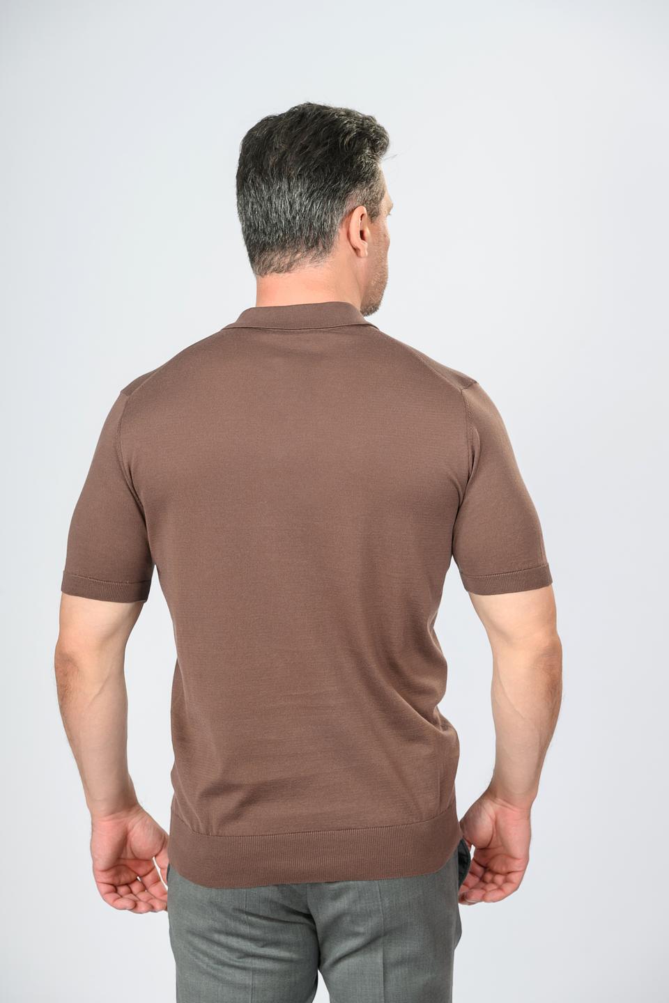 Поло Radi Perugia коричневое