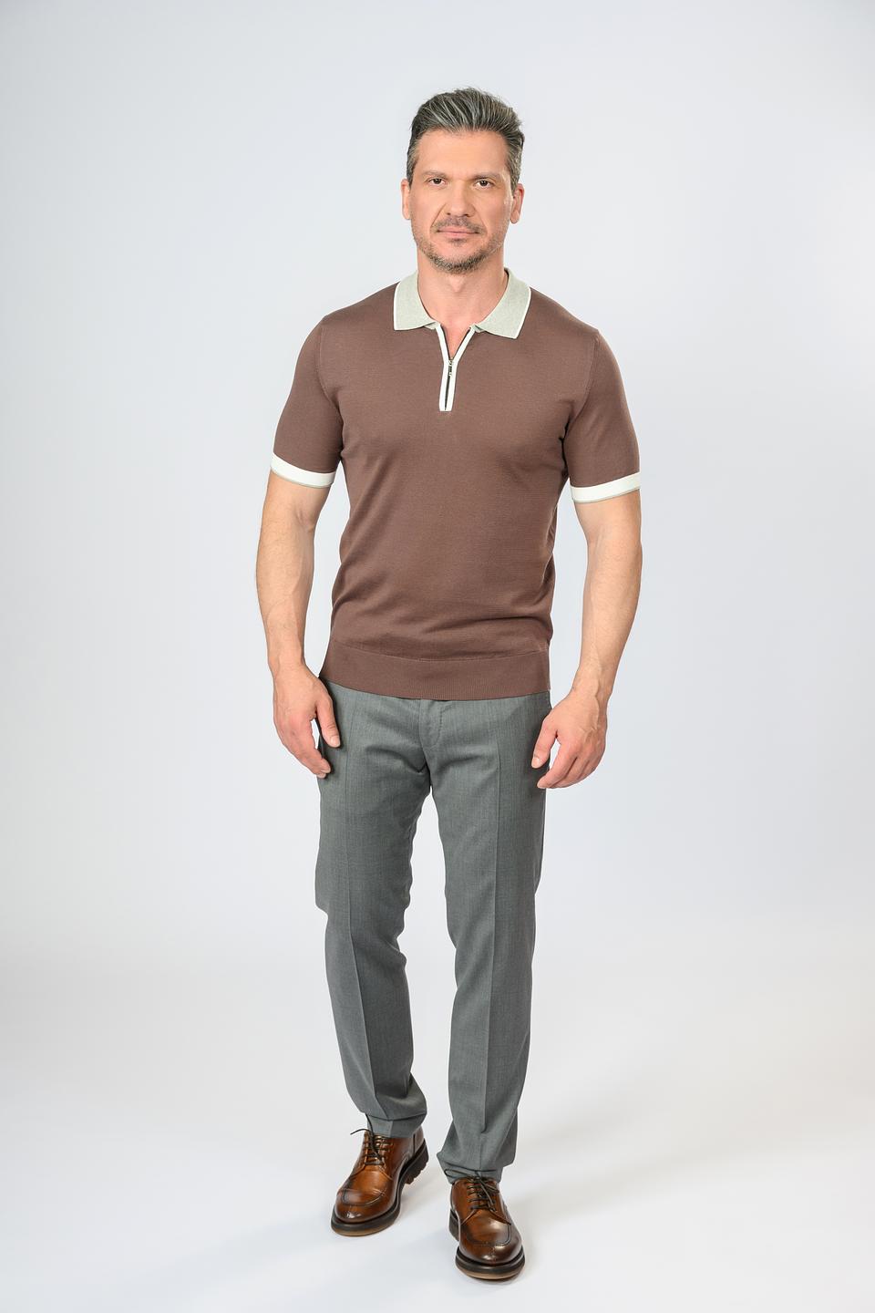 Пуловер Radi Perugia муж. коричневый