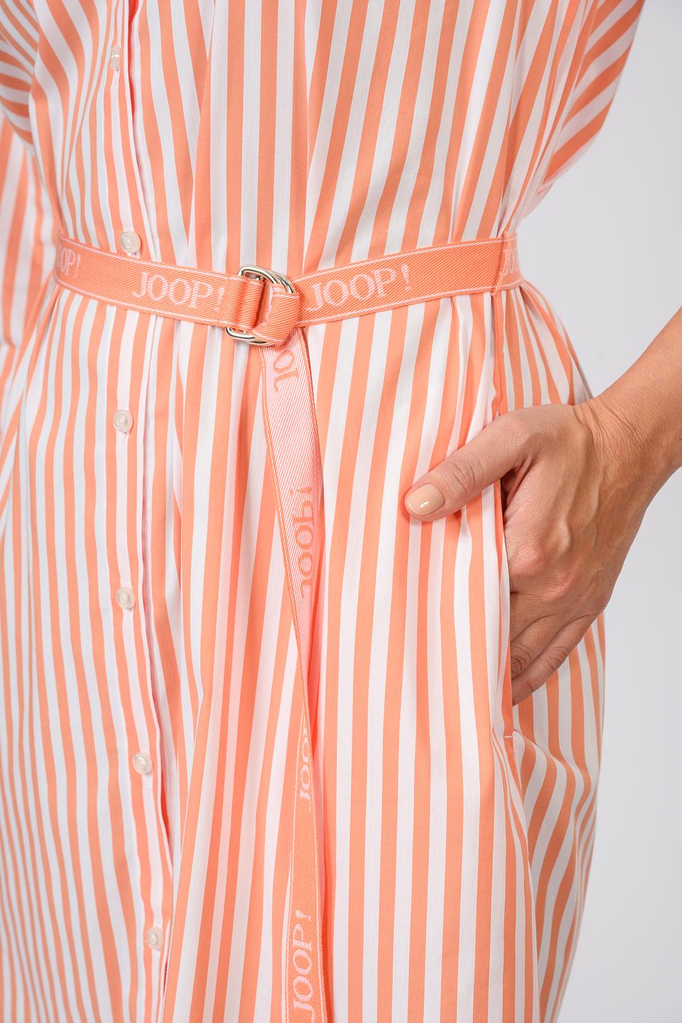 Платье Joop! в полоску оранжевое