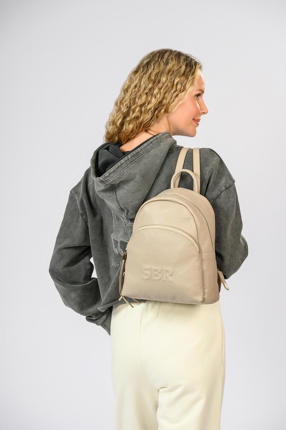 Рюкзак Sara Burglar жен. бежевый