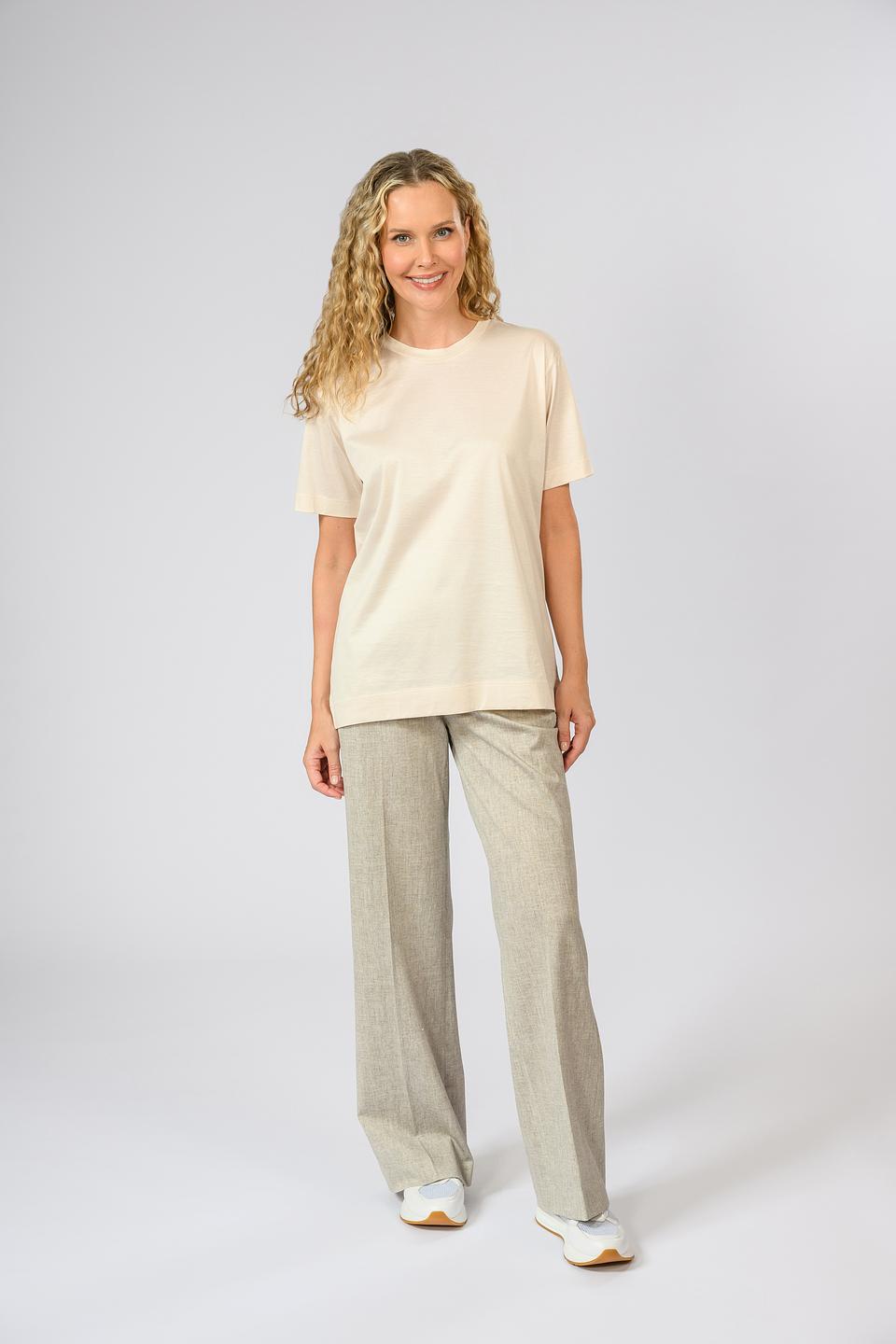 Футболка Circolo 1901 женская бежевая