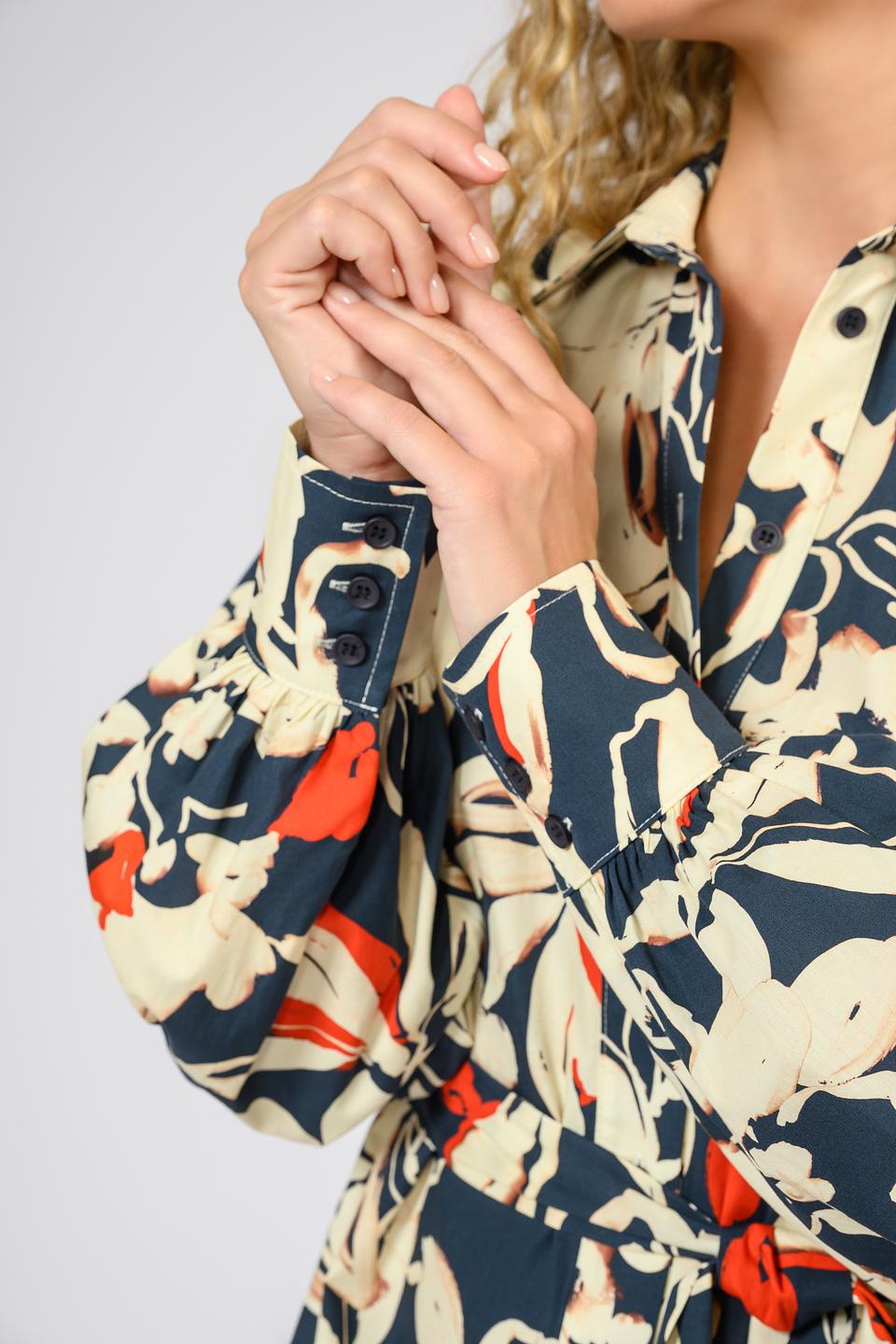 Платье Malej с цветочным принтом