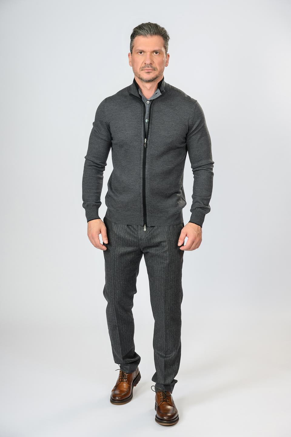 Кардиган Gran Sasso серый