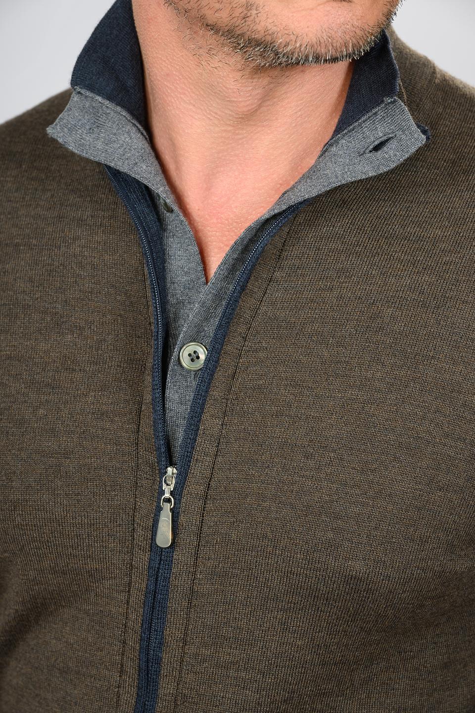 Кардиган Gran Sasso оливковый