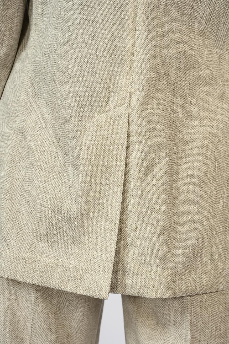 Жакет Circolo 1901 жен. в полоску бежевый