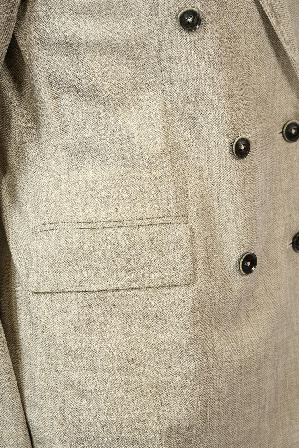 Жакет Circolo 1901 жен. в полоску бежевый