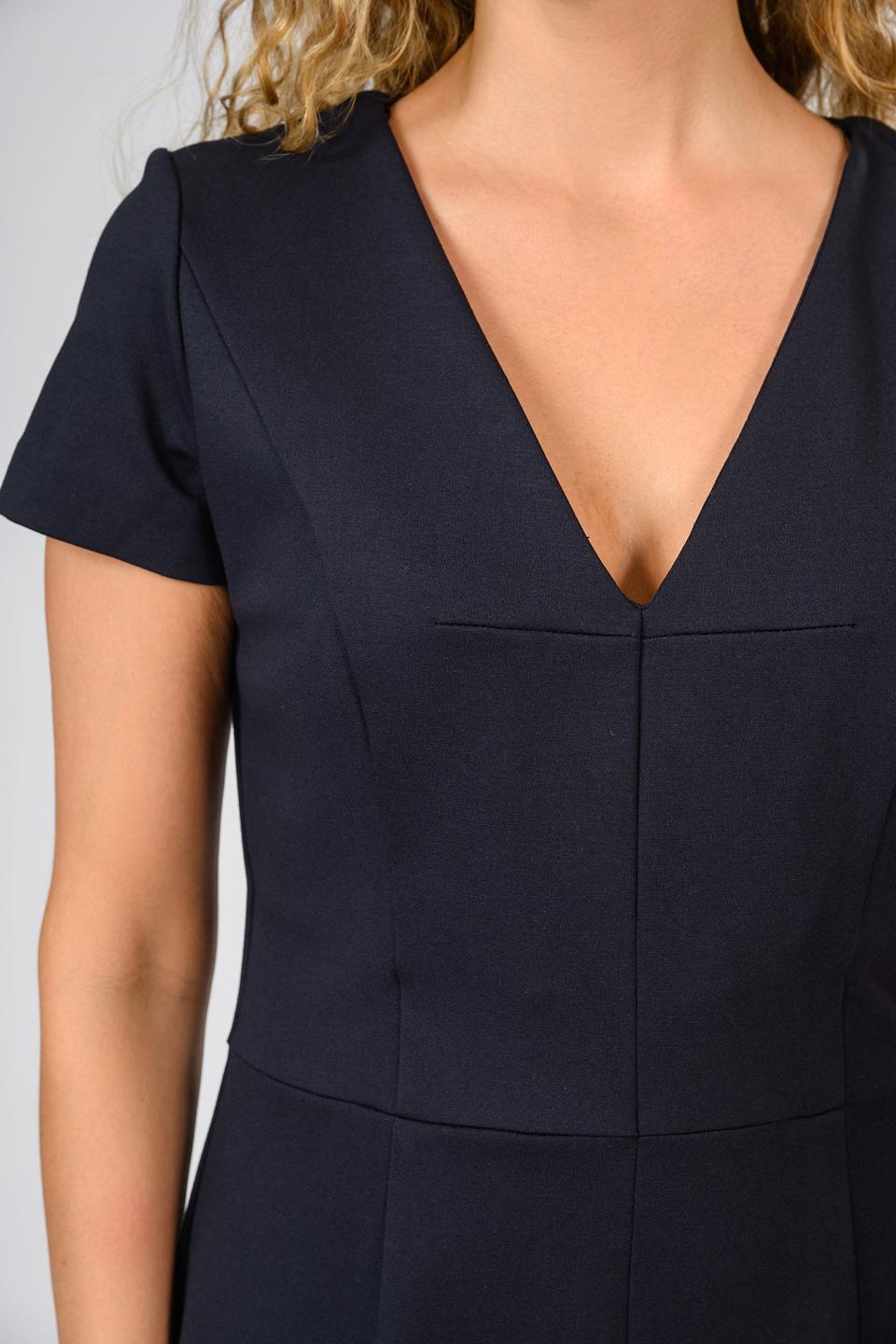 Платье Hugo жен. приталенное тёмно-синее