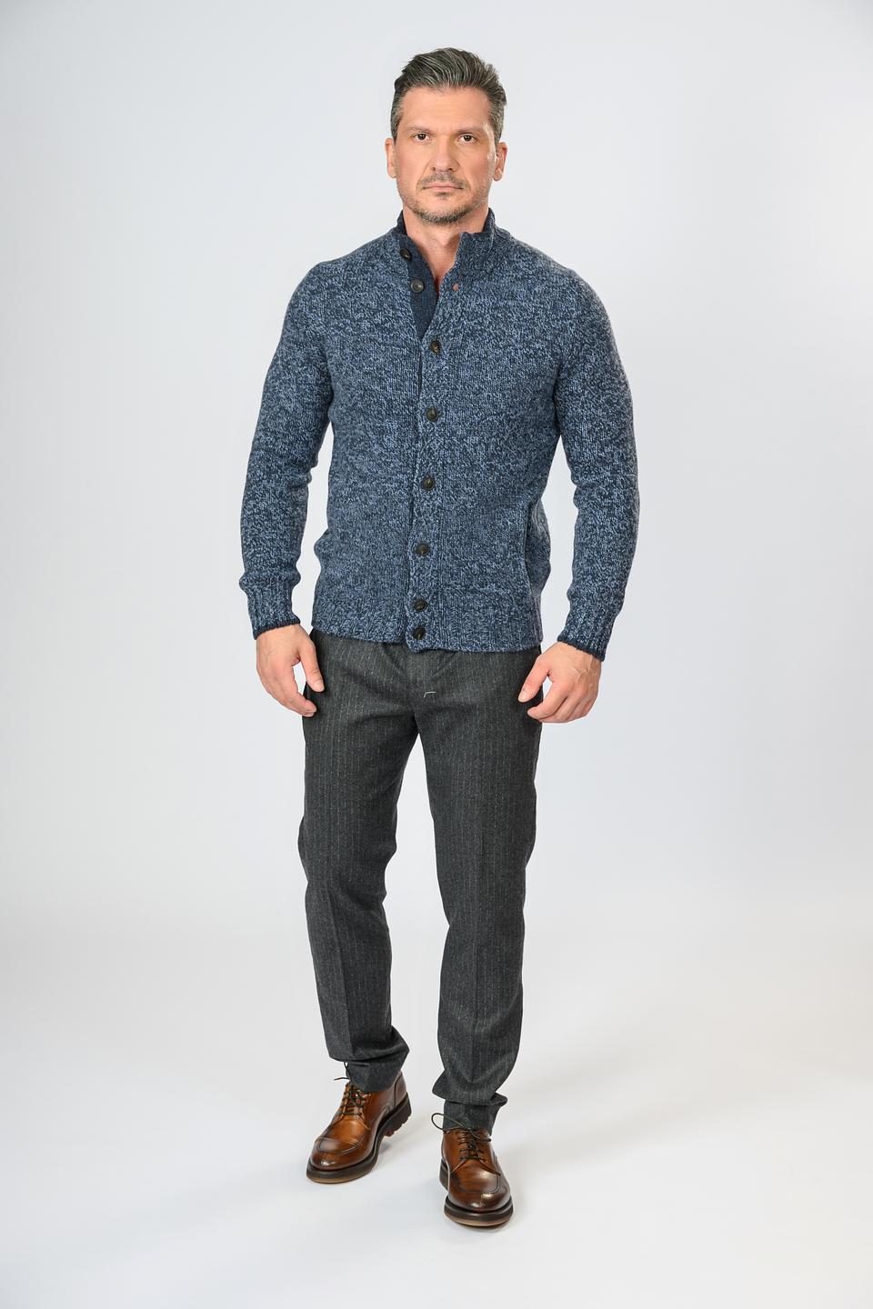 Кардиган Gran Sasso мужской меланж