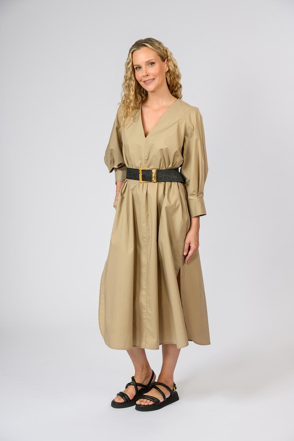 Платье Shade жен. бежевое