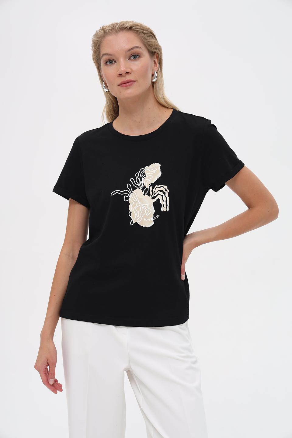 Футболка Tom Tailor с принтом