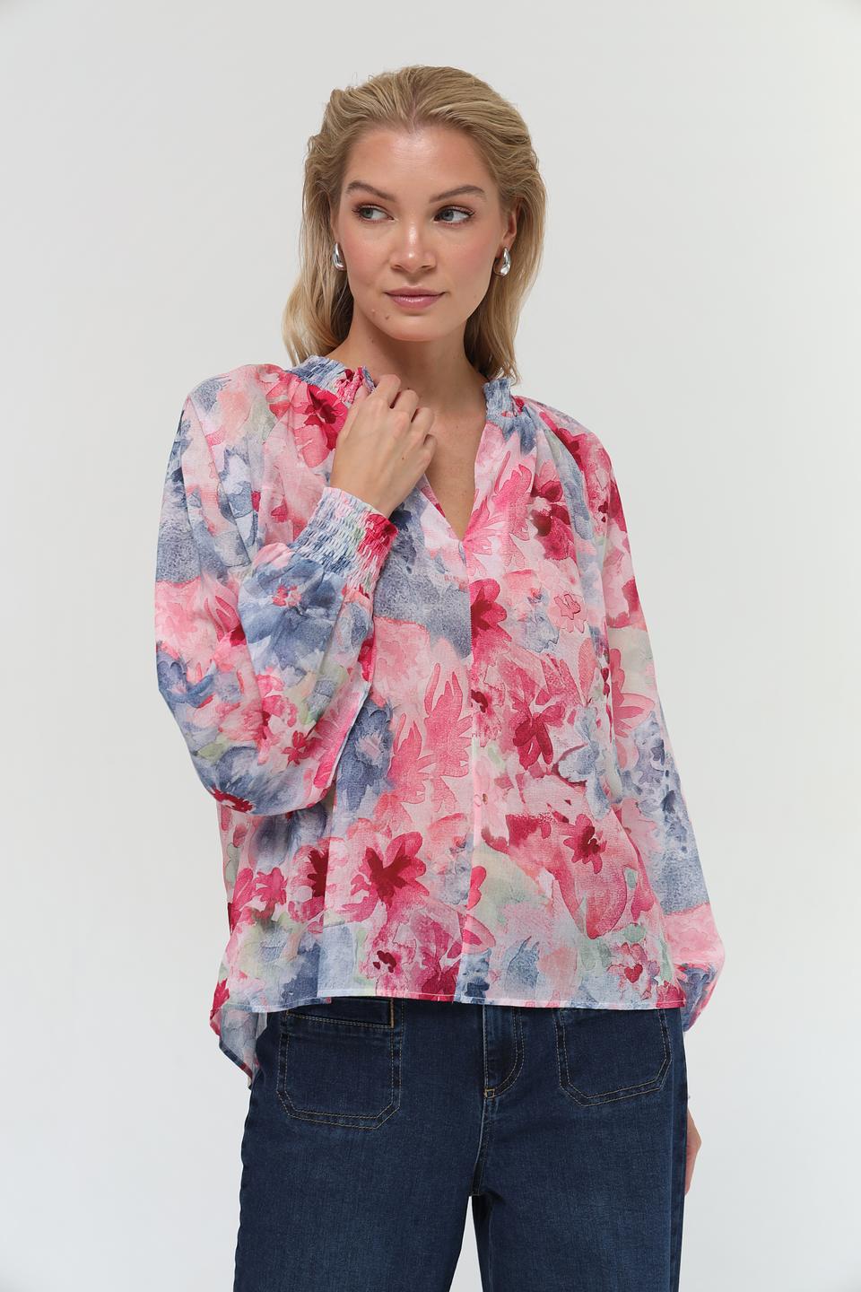 Блуза Monari с цветочным принтом