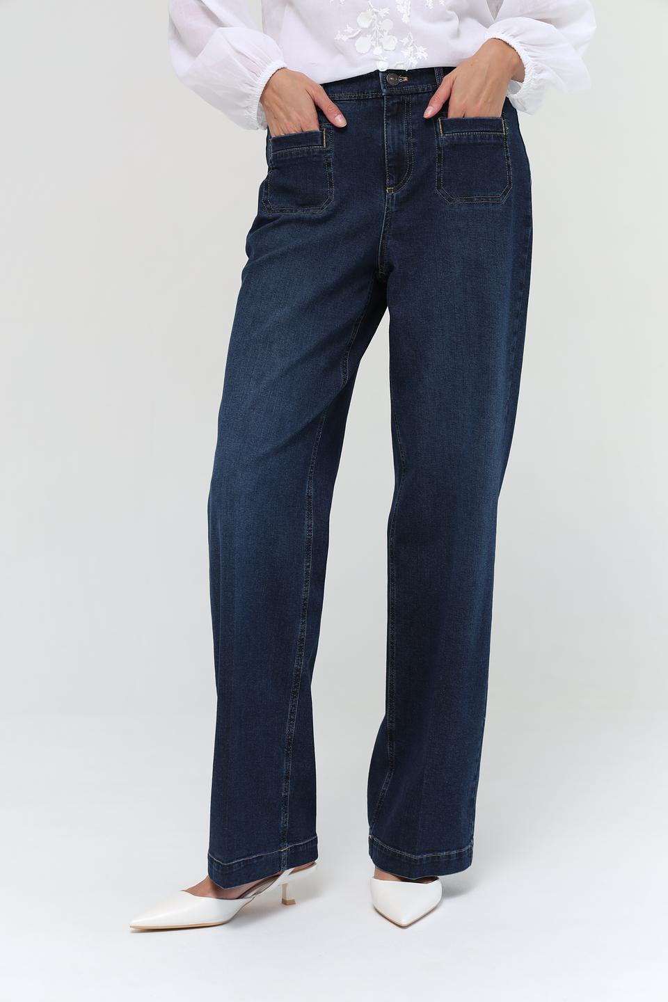 Джинсы Gardeur прямого кроя синие