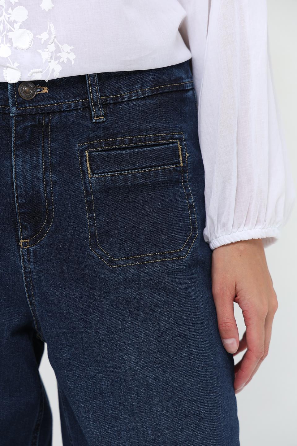 Джинсы Gardeur прямого кроя синие