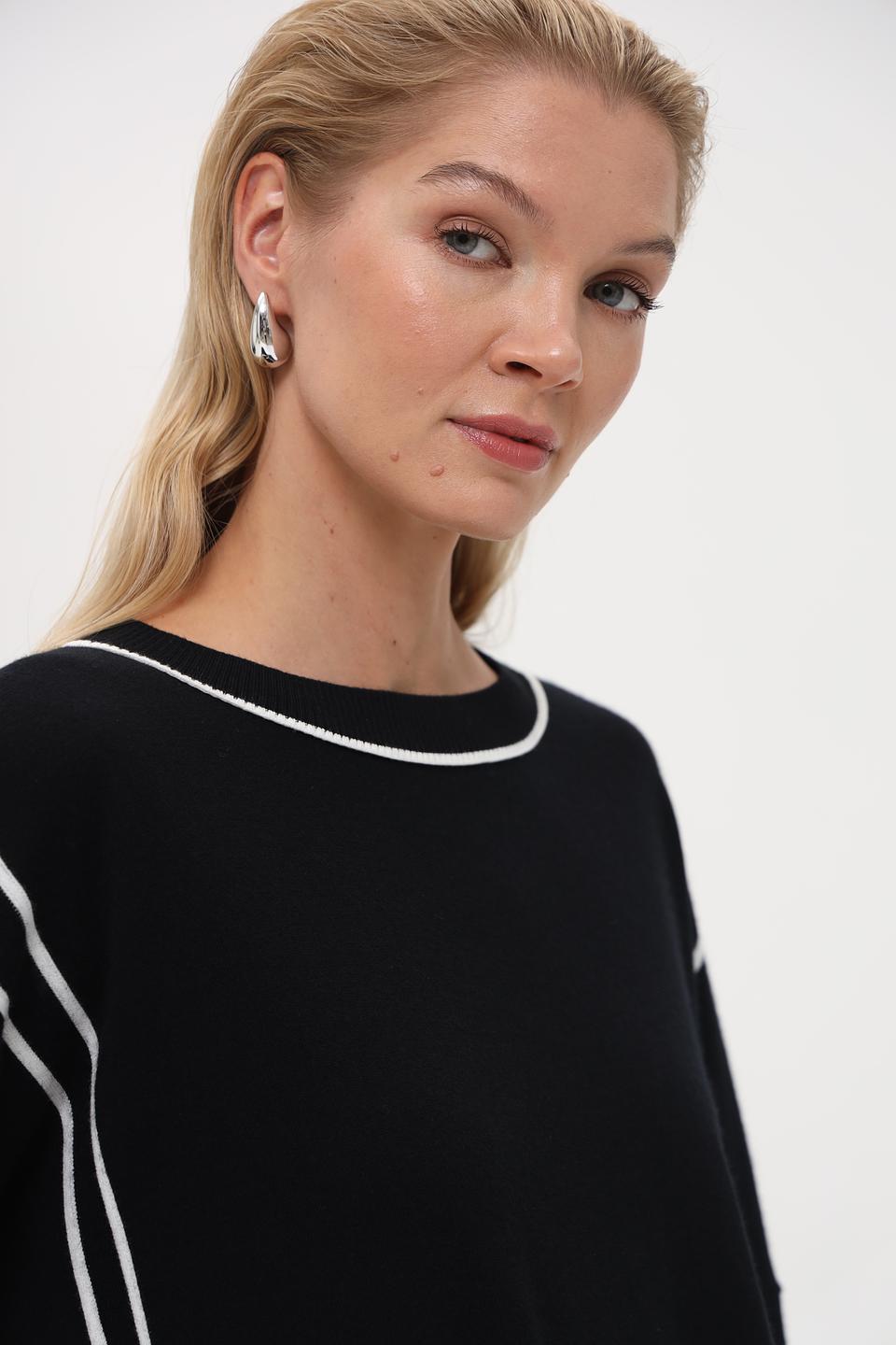 Пуловер Marc Cain с полоской