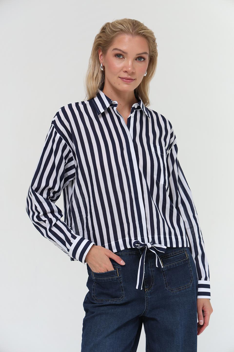Блуза Monari в полоску