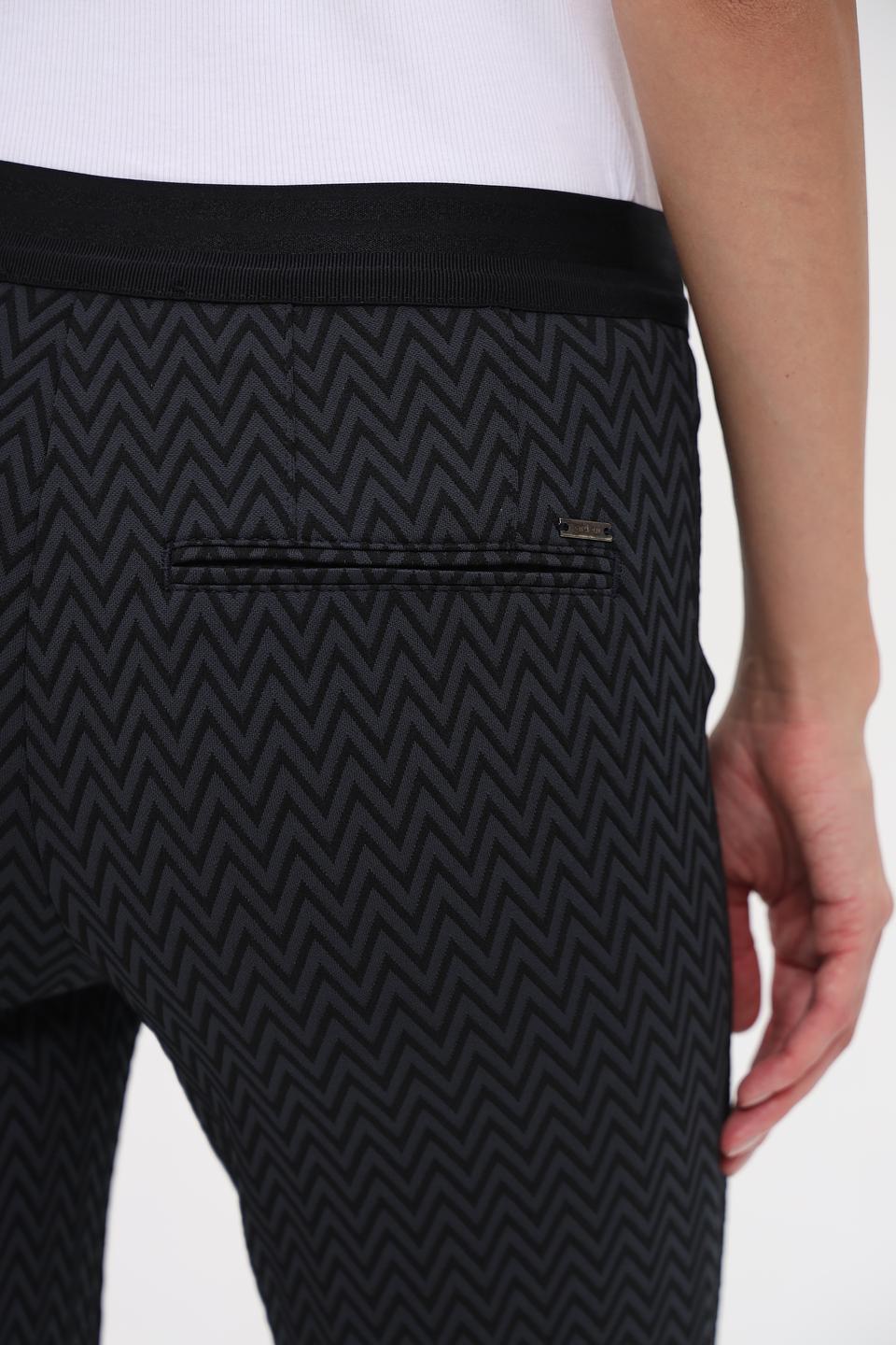 Брюки Gardeur с узором зигзаг