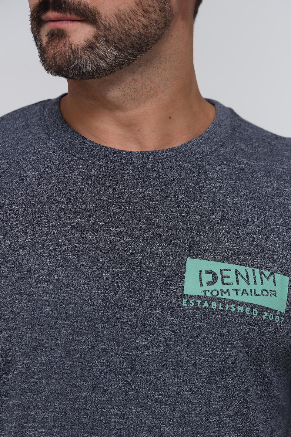 Футболка Tom Tailor denim серая