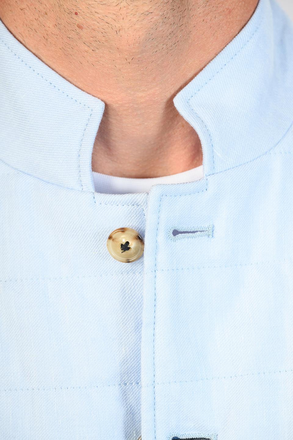 Жилет Windsor муж. стеганый голубой