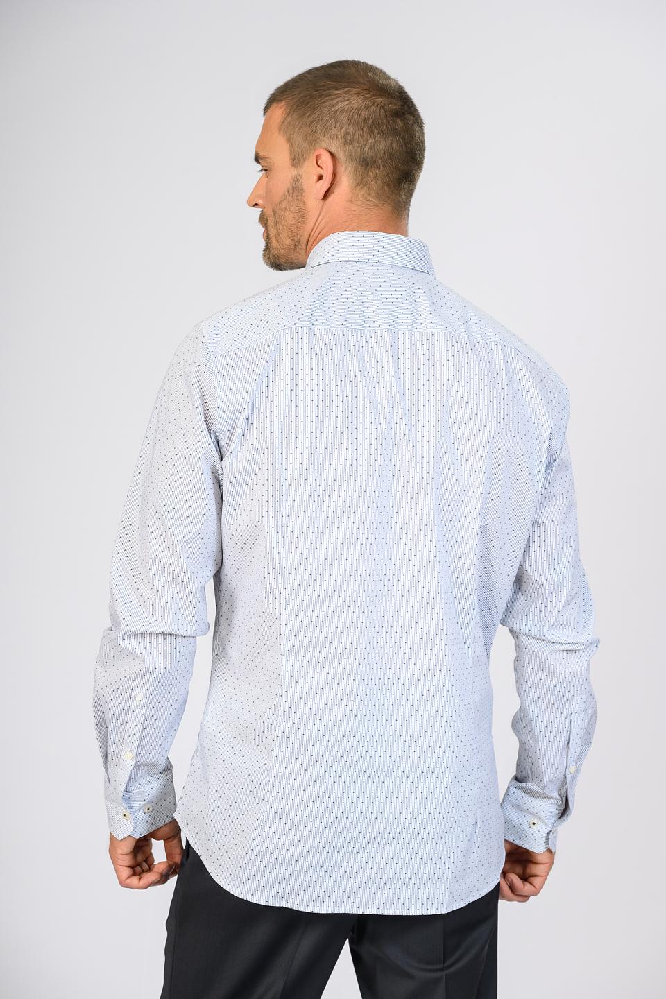 Рубашка Joop! муж. в горошек синий