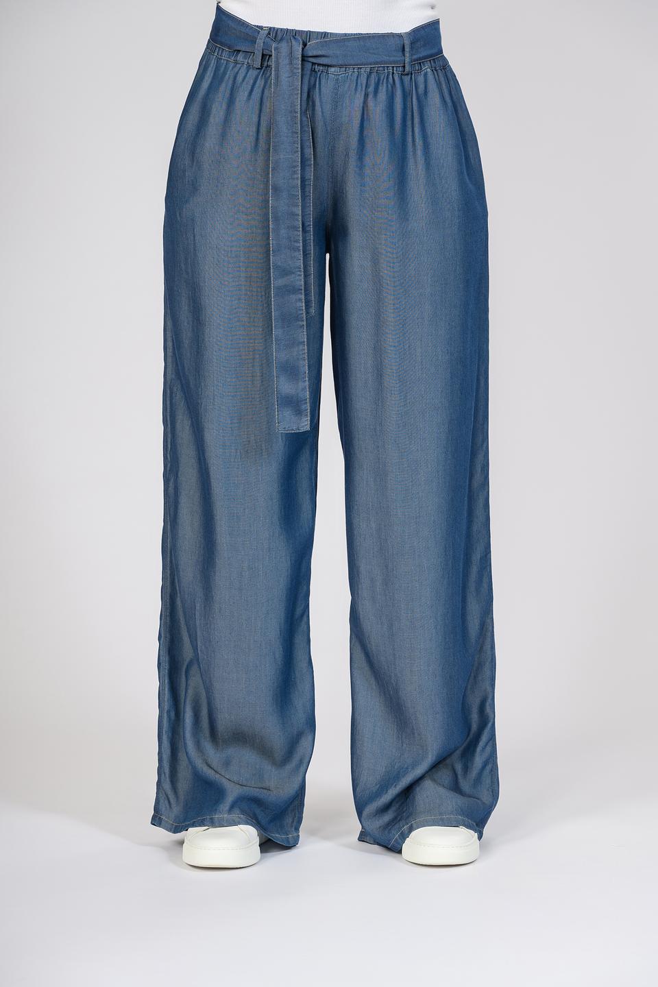 Брюки палаццо Persona синие