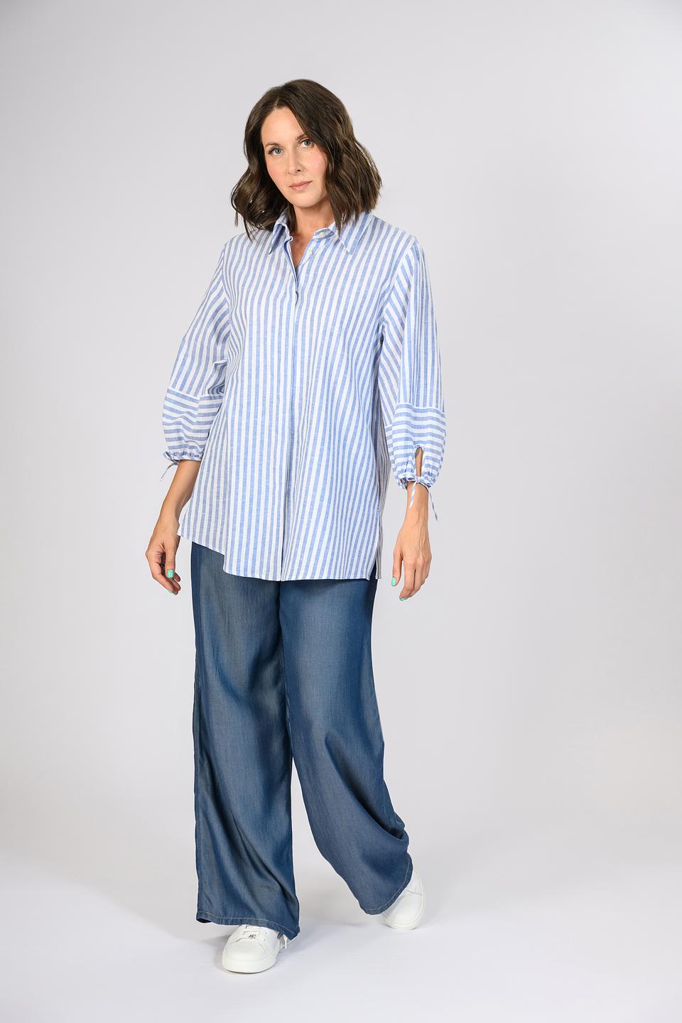 Брюки палаццо Persona синие