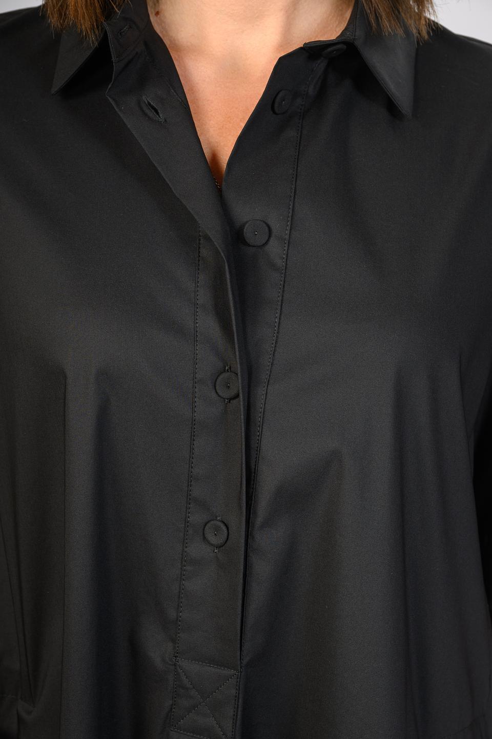 Платье рубашка Persona чёрное